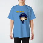 ぱんちくん☆ショップの敬礼ぱんちくん スタンダードTシャツ