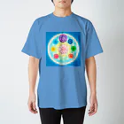 Mandala Mariのチャクラマンダラ スタンダードTシャツ