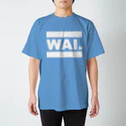 立花けんのグッズ屋さんのWAIT(全16色) Regular Fit T-Shirt