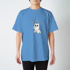 イッヌ犬 公式グッズショップのイッヌ犬 ぴえん版 スタンダードTシャツ