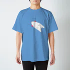 bistrocafe712の音楽でリラックスタイム　シロクマ Regular Fit T-Shirt