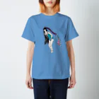 ワイルドファンシーショップSUZUKI21の美智子ストラップ（ブルー） Regular Fit T-Shirt