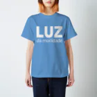 camaci_mvのLUZ da mocidade（白タイポ） Regular Fit T-Shirt