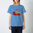 マツザキユキのやさしいばん馬のおじさんとペンギンヒナちゃん スタンダードTシャツ