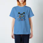 ロジローのあっかんべーこ(青) Regular Fit T-Shirt