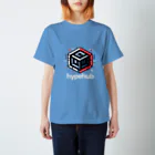 HYPEHUBのHYPEHUBロゴ キューブ スタンダードTシャツ