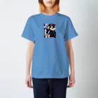 ネコ耳 SHOPのかわいいネコ耳の魔法少女ふたり Regular Fit T-Shirt