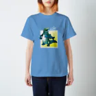 西廻りのサメとシャチのぬいぐるみ（Croc a smile!） Regular Fit T-Shirt