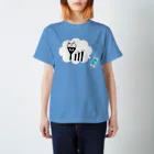 親子ペアで着れるTシャツSHOPのプリントTシャツ”電波全開” Regular Fit T-Shirt