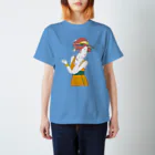 Oedo CollectionのFancy Girl(no bg)／濃色Tシャツ Regular Fit T-Shirt