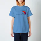 しまのなかまfromIRIOMOTEのSLOWDOWNアカショウビン（透過文字） Regular Fit T-Shirt