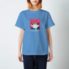 可愛い研究所 SUZURI部のレトロなピンクちゃん スタンダードTシャツ