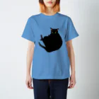 小田隆の黒猫2 スタンダードTシャツ