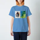 ふっかふっかひゅーんのひと　と　いろ Regular Fit T-Shirt