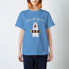 ワカボンドのシロクマとスイカと浮き輪 Regular Fit T-Shirt