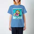 紫キャベツのプールサイドビーバー スタンダードTシャツ