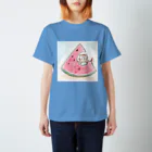 四色アペンド＋のコユリスとスイカ Regular Fit T-Shirt