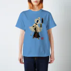 Rigelの江戸の花子供遊び 三番組ゆ組 スタンダードTシャツ