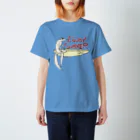 猫とネコ犬のボルゾイ 夏を楽しむゾイ Regular Fit T-Shirt