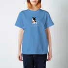 水玉猫のおさんぽミケちゃん Regular Fit T-Shirt