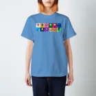 IOST_Supporter_CharityのIOST【迷彩ロゴ】カラフルデザイン Regular Fit T-Shirt