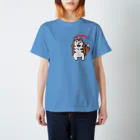 Husky'S Herb Gardenのにたりハスキー みんとちゃん でゅふ Regular Fit T-Shirt