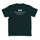 koshinのOD/CB_GAS_WH スタンダードTシャツの裏面