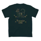 HeartToMeの喫茶　花猫珈琲 Regular Fit T-Shirtの裏面