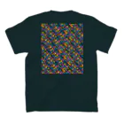 ORUBY OFFICIAL ARTMUSEUMの花火 スタンダードTシャツの裏面