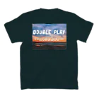 DOUBLE PLAY®︎のLOGO WHITE スタンダードTシャツの裏面