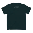 yutriptのチェンマイの夕陽(濃い色のTシャツに合う白文字ver) Regular Fit T-Shirtの裏面