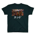 ★珍妙映像作家★三ツ星レストランの残飯★物販物販物販★のエンドTシャツ「外テ物」 スタンダードTシャツ