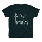 すごくふといあしのねこともぐら スタンダードTシャツ