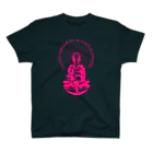 『NG （Niche・Gate）』ニッチゲート-- IN SUZURIの只管打坐h.t.(pink) スタンダードTシャツ