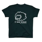 みかんねこ屋さんのみかんねこ ぱんがすき（ごはんもすき）白ver Regular Fit T-Shirt