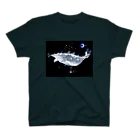 ARCANUMのARCANUM Whale Whale - Stella - 星を噴くクジラ Regular Fit T-Shirt