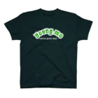 young.moのCOLLEGE LOGO BLACK Regular Fit T-Shirt