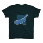 Kinkadesign うみのいきものカワイイShopのマッコウクジラの冒険 Regular Fit T-Shirt