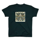 kotpopのSymmetrical Owls Regular Fit T-Shirt