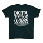 DIGITAL TATTOO WORKS/sickのdigital tattoo works rogo Regular Fit T-Shirt