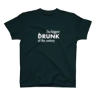 La-HIKACOのDRUNK : 今世紀最大にキマった スタンダードTシャツ