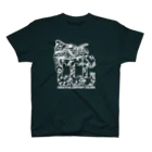 CCC STORES出張所の【chameleon punks T WHITE】 by K.hakariya Regular Fit T-Shirt