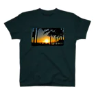 Hawaii Picturesのワイキキ🌅サンセット スタンダードTシャツ