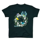 青いことり工房@徐行運転のbudgies green Regular Fit T-Shirt