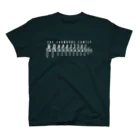 otoshimono-music shopのTHE TROMBONE FAMILY WHITE スタンダードTシャツ