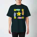 武者小路夕桐の流れ星 Regular Fit T-Shirt