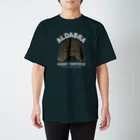 はやしりえのアルダブラゾウガメさん　文字白 Regular Fit T-Shirt