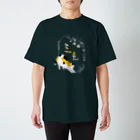 猫社謹製の三毛猫銘酒 スタンダードTシャツ