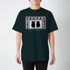 ハナイとトンのネコとミミズク スタンダードTシャツ