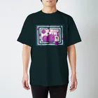 Sea of Grassのシャボン玉と少女 スタンダードTシャツ